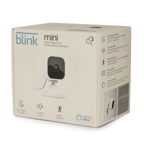 CAMARA SEGURIDAD BLINK MINI COMPACT INDOOR SMART (JTSEGU034) - Image 4
