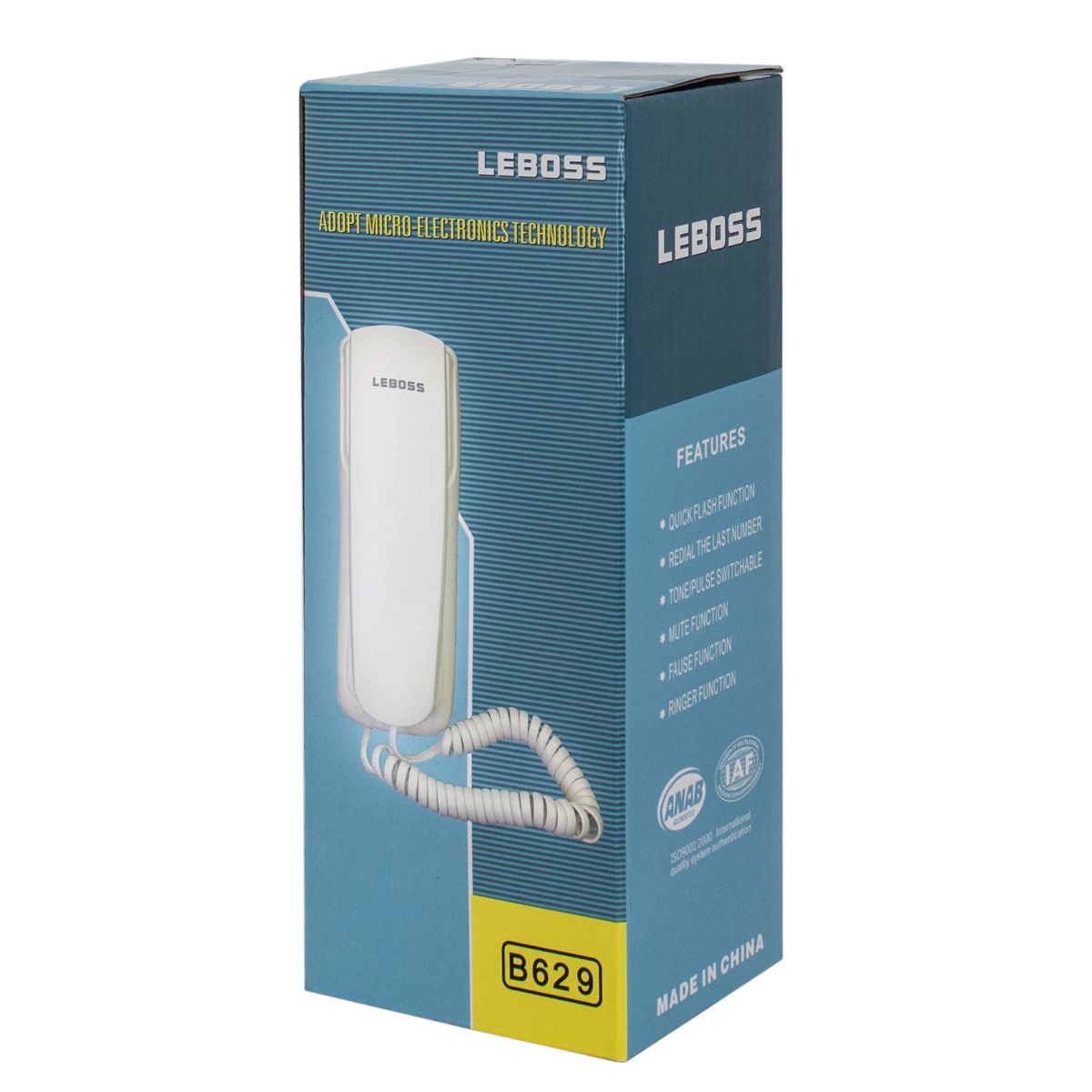 TELEFONO ZAPATILLA LEBOSS B629 N/B (JTTEL034) - Image 3