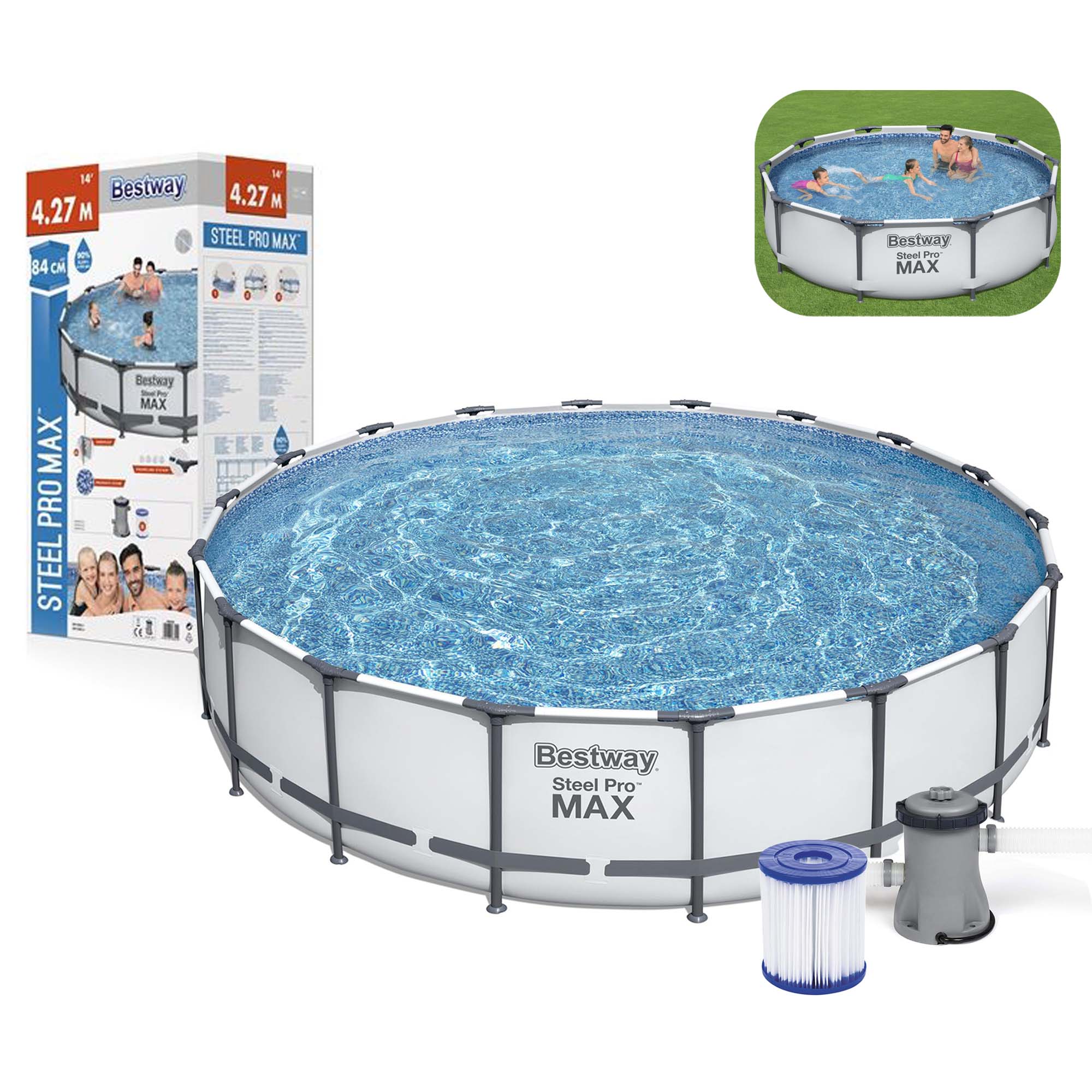 PISCINA ESTRUCTURAL REDONDA 10220L BESTWAY (56595)