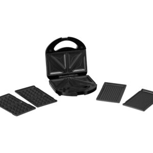 SANDWICHERA MARVO 3 EN 1 HSM-006 NEGRO (JMARVO007)