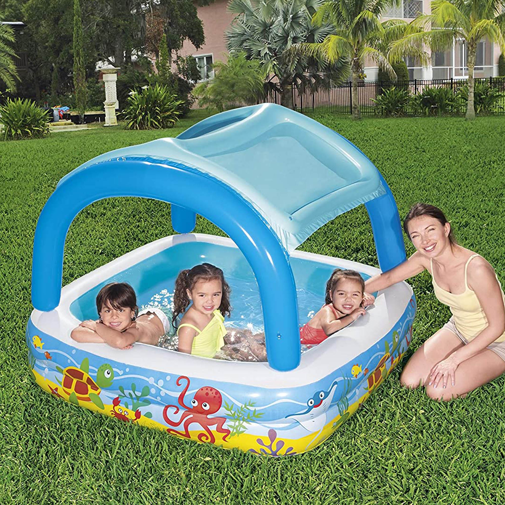 PISCINA INFLABLE INFATIL TECHO BESTWAY (JTBW52192) - Image 2