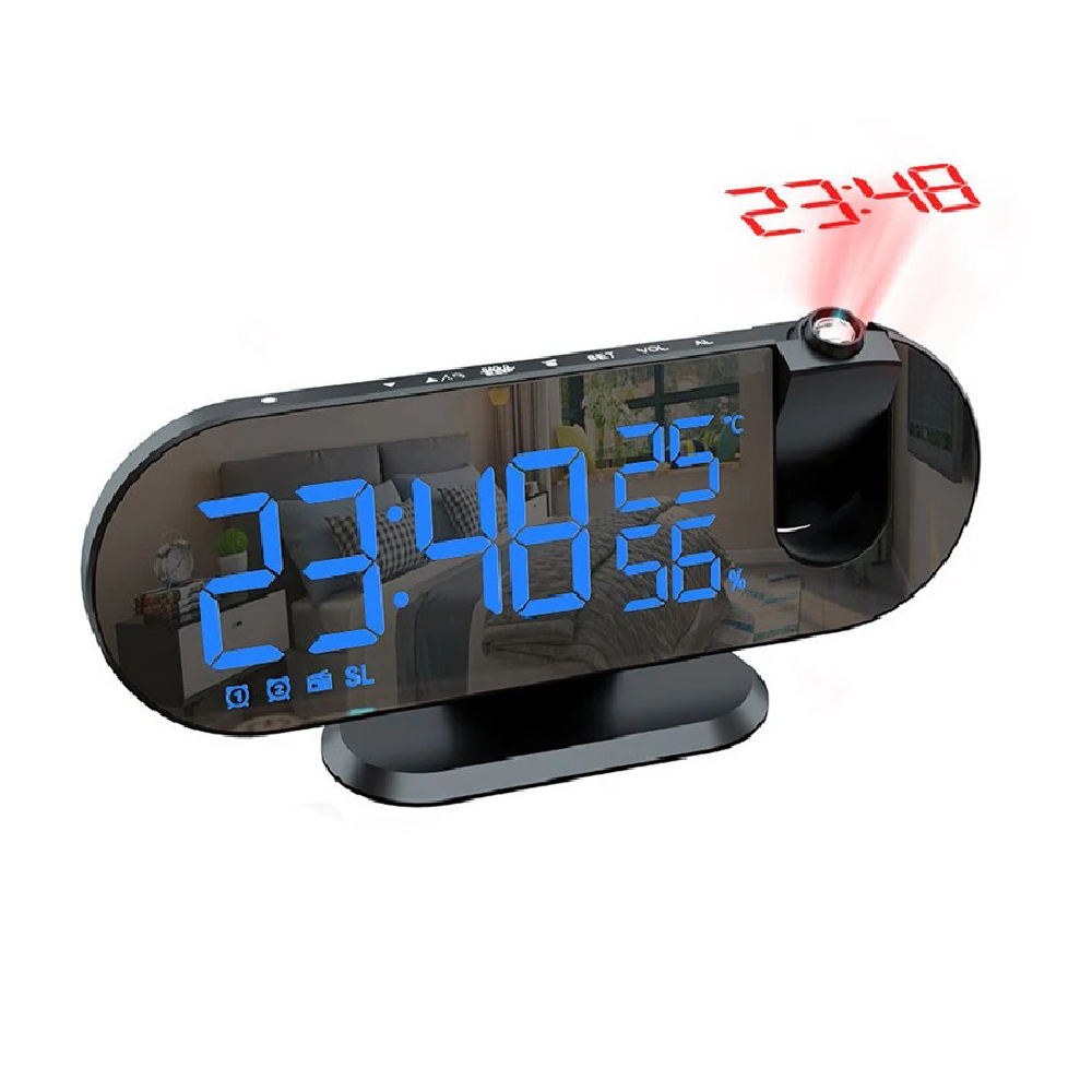 RELOJ DESPERTADOR DIGITAL CON PROYECCION LED (JTHOG479)
