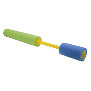 TUBO LANZA AGUA DE ESPUMA RETRÁCTIL AMARILLO (JTJUG296)