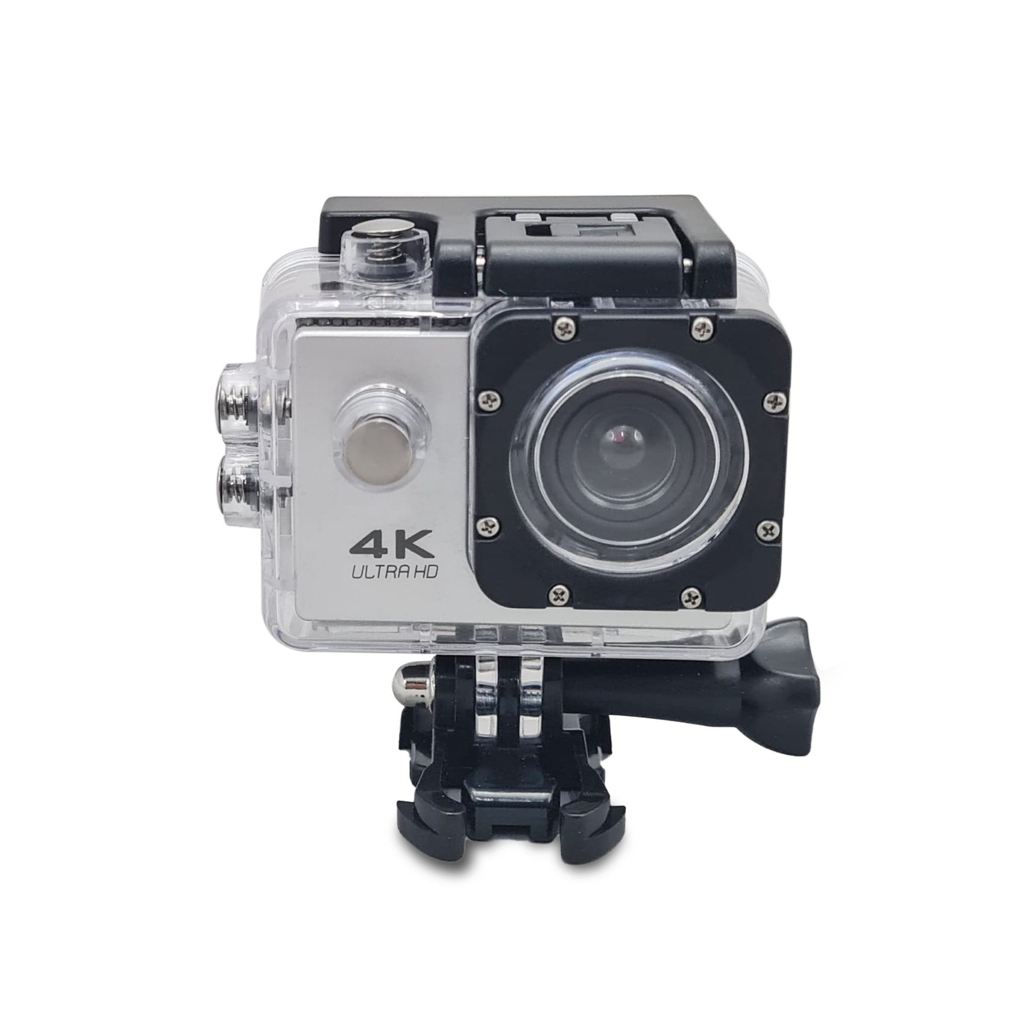 CAMARA  ACCION SPORTS HD 4K PLATA SUMERGIBLE (JTCAM005PLATA)