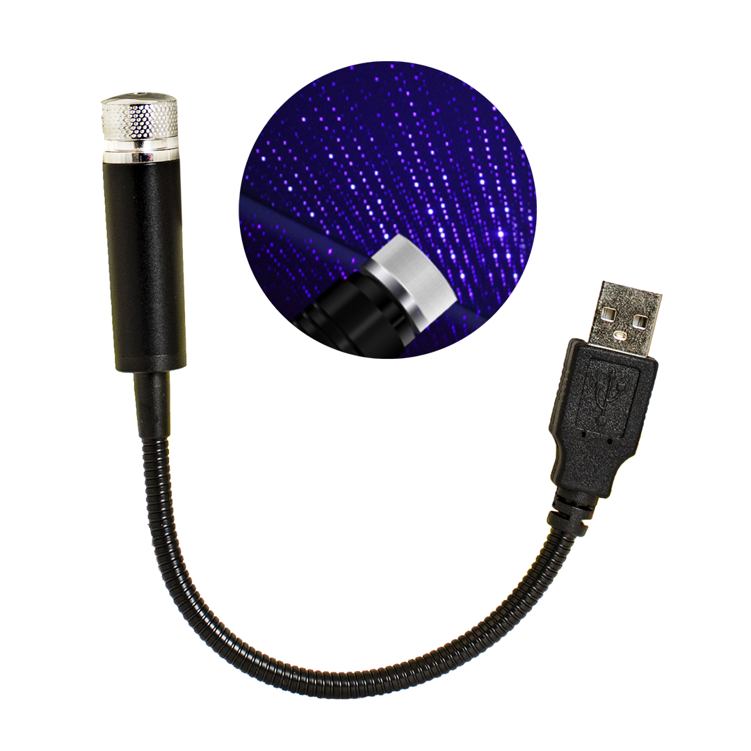 LUZ LED USB PROYECTOR ESTRELLAS (JTHOG472) (JTFIEST116)