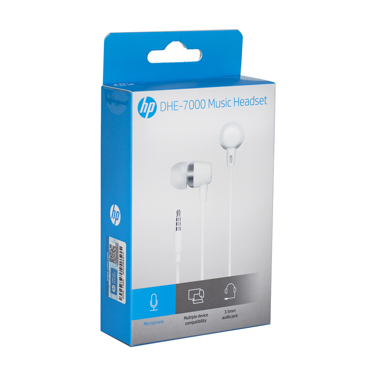 AURICULAR MANOS LIBRES HP DHE-7000-WT BLA (JTMANO144BLANCO)