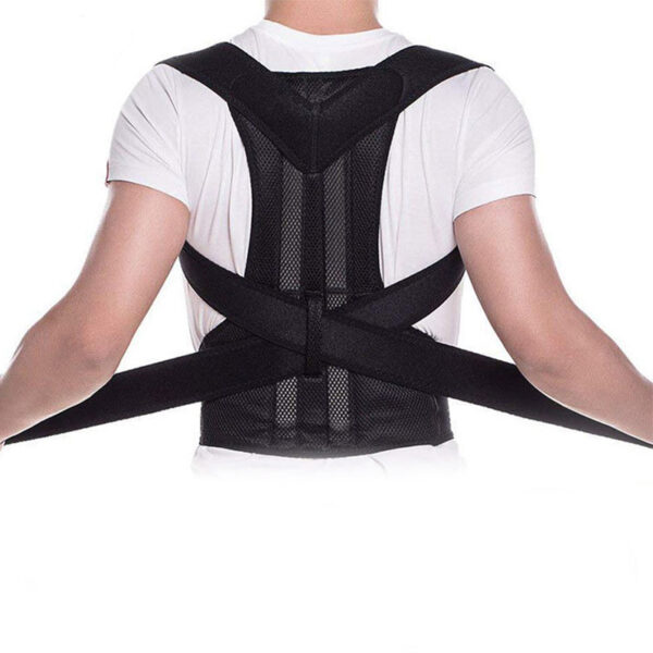 CORRECTOR POSTURA ESPALDA CINTURA XXL NEGRO (JTFITN098) - Image 2