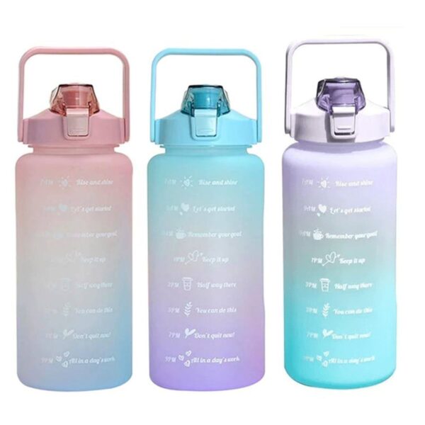 BOTELLA DE AGUA MOTIVACIONAL DEPORTIVA 2L (JTBAZ334) (JTHOG870)
