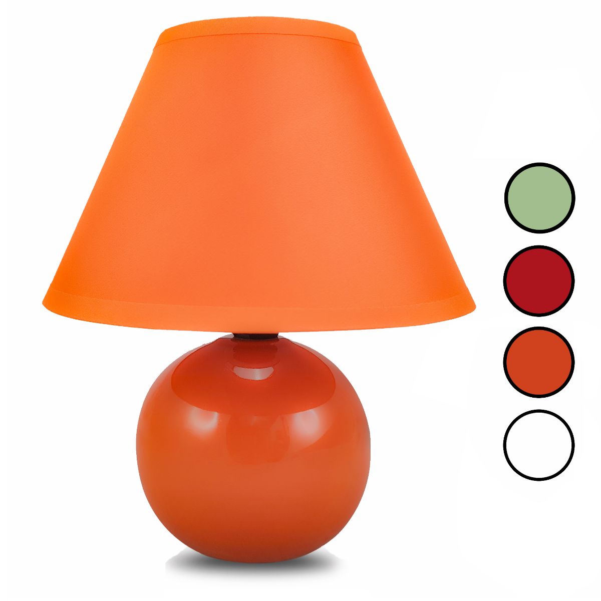 PORTÁTIL DE MESA CERÁMICA BASE REDONDA (JTBAZ294) (JTLAMP166)