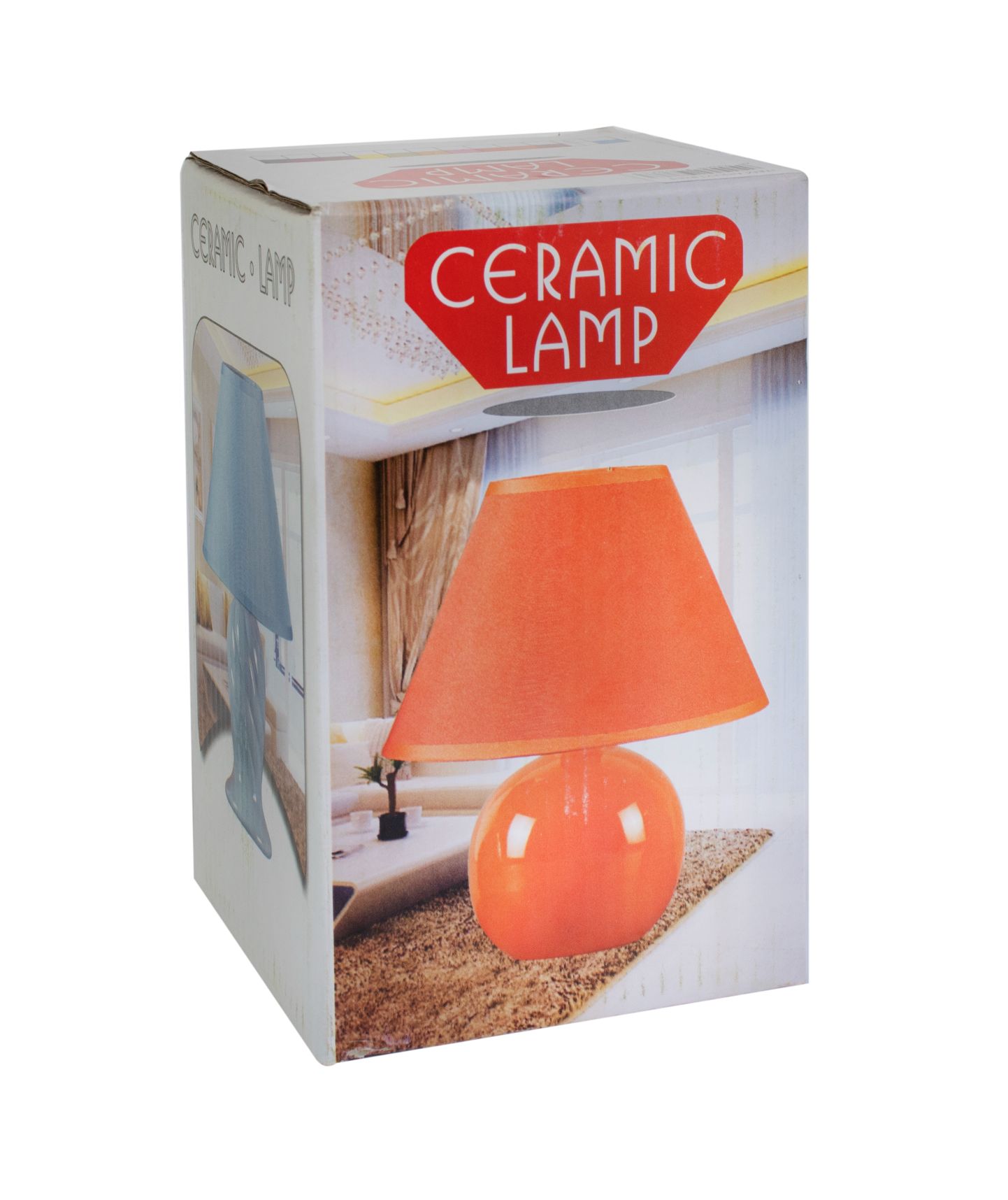 PORTÁTIL DE MESA CERÁMICA BASE REDONDA (JTBAZ294) (JTLAMP166) - Image 4