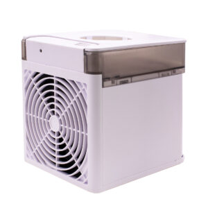 MINI AIRE ACONDICIONADO PORTATIL ENFRIADOR CLIMATIZADOR USB BLANCO (JTVENT030)