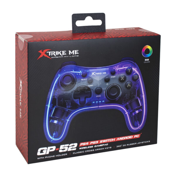 JOYSTICK INALAMBRICO XTRIKE ME GP-52 (JTXTRIKE107) - Image 4