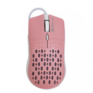 MOUSE GAMER XTRIKE ME GM-209P RGB ROSADO (JTXTRIKE111)