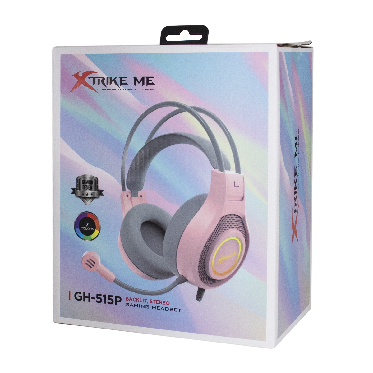 VINCHA AURICULAR XTRIKE ME GH-515P RGB ROS (JTXTRIKE113) - Image 4
