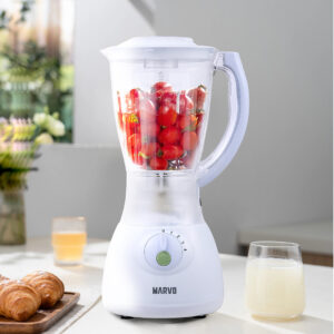 LICUADORA MARVO HBR-057 1.5L 4 VELOCIDADES BLANCO (JMARVO018)