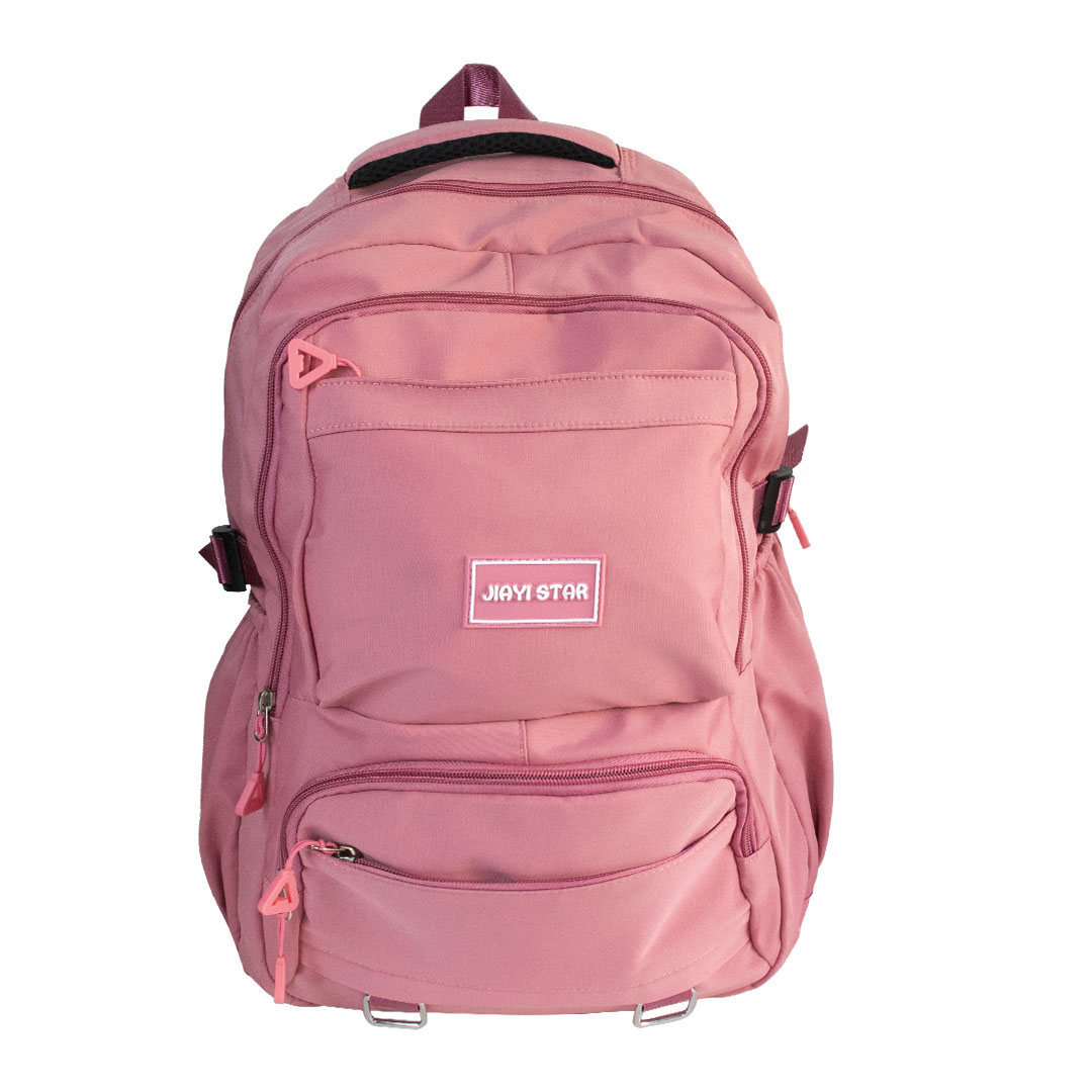 MOCHILA ESCOLAR P/LAPTOP ROSA (JTBOL042)