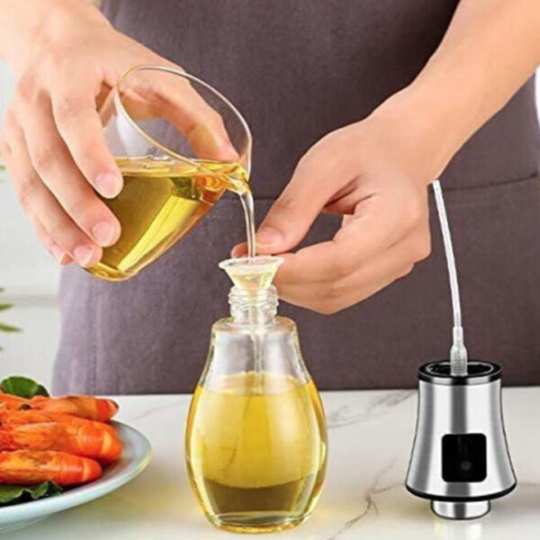 BOTELLA DISPENSADOR ACEITERO OVALADO 200ML (JTHOG818) - Image 3