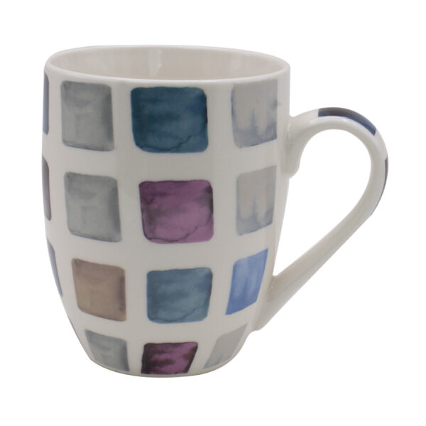 TAZA CERAMICA BLANCA CON DISEÑOS COLORIDOS (JTHOG823) - Image 4