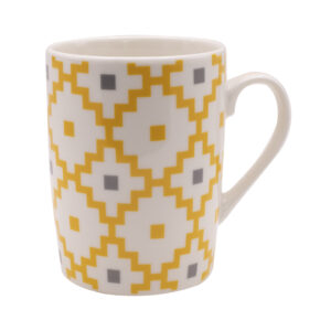 TAZA CERAMICA EN COLORES DISEÑO (JTHOG844)