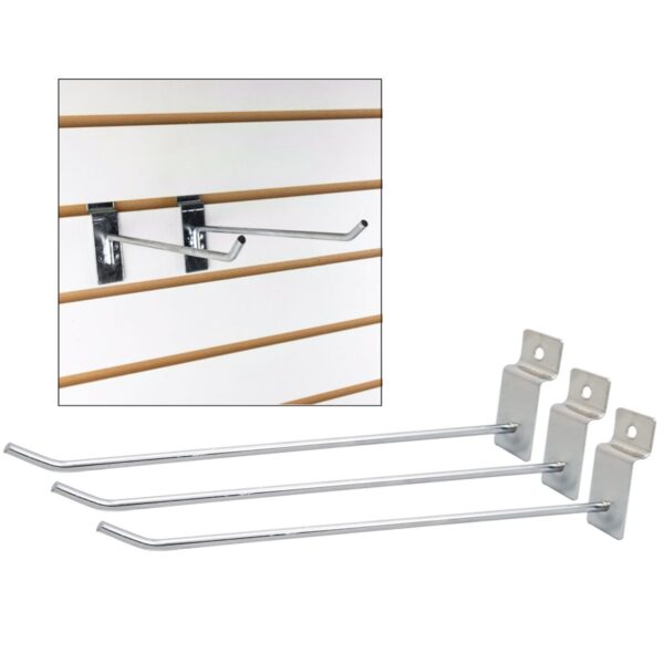 GANCHO P/PANEL RANURADO 15CM (JTBAZ051) (JTHOG892)