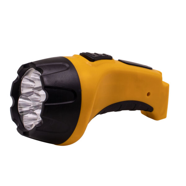 LINTERNA BLISTER 7 LEDS AMARILLA RECARGABLE (JTLIN003)