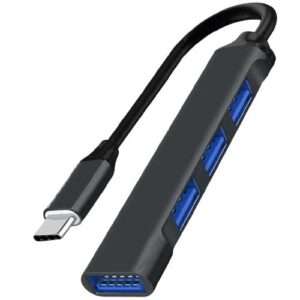 HUB USB-C 4 PUERTOS USB 3.0 (JTADAP088)