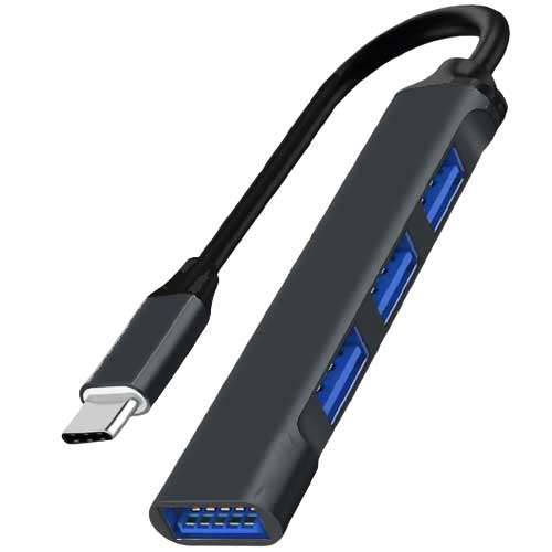 HUB USB-C 4 PUERTOS USB 3.0 (JTADAP088)
