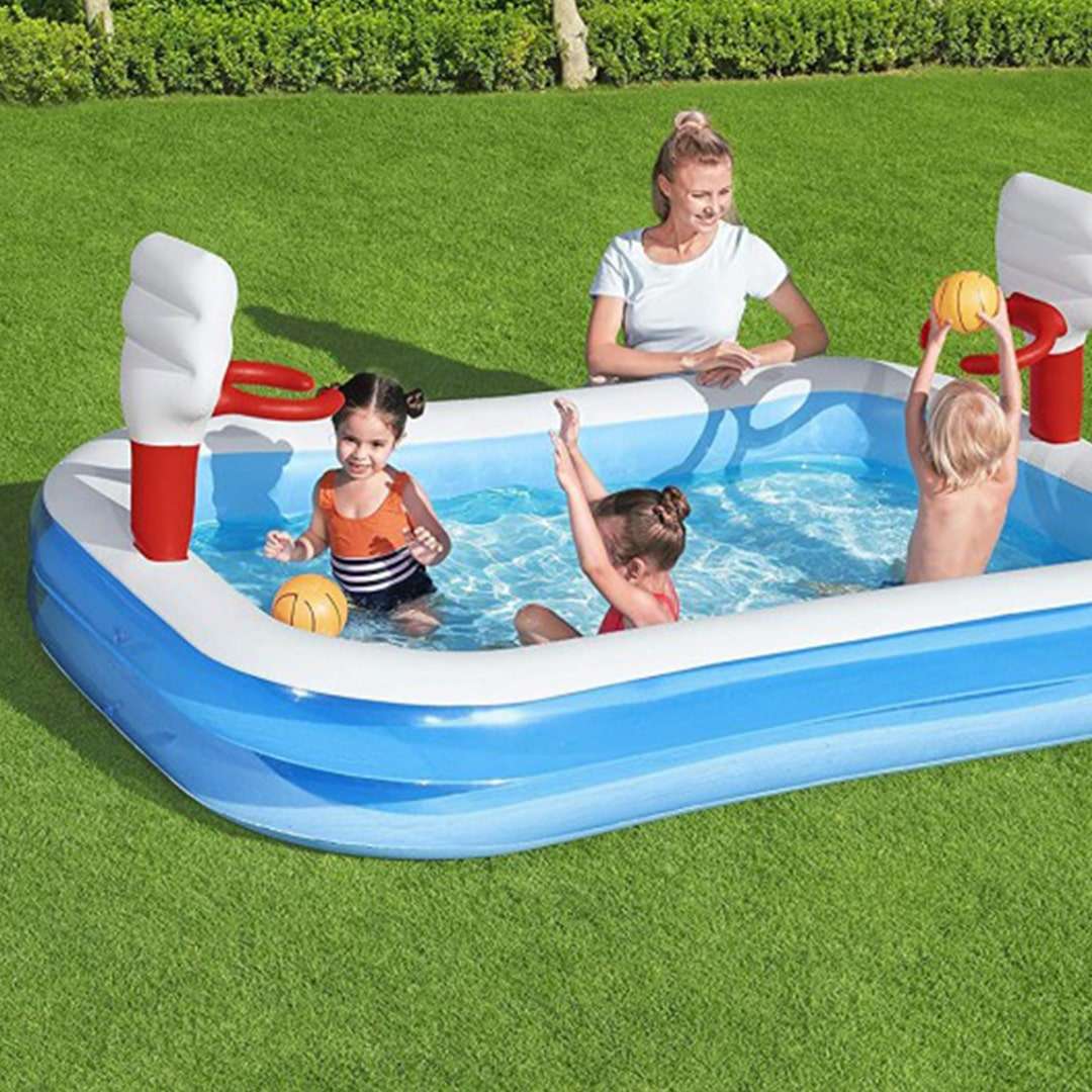 PISCINA INFLABLE BASQUET INFANTIL BESTWAY (JTBW54122) - Image 2
