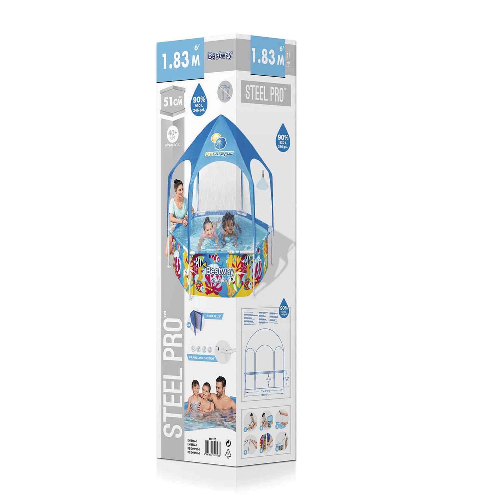 PISCINA ESTRUCTURAL TOLDO INFANTIL BESTWAY (JTBW5618) - Image 4