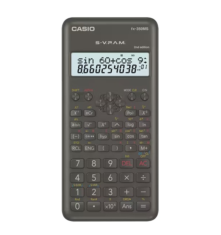 CALCULADORA CIENTIFICA CASIO FX-350MS-2 (JTCASIO009)