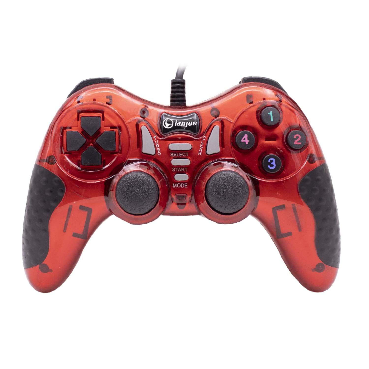 JOYSTICK PC USB CABLEADO LANGUE L3000 ROJO (JTGAME117)