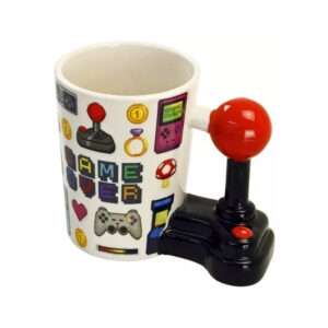 TAZA CERAMICA GAME OVER AGARRE PALANCA RETRO (JTHOG744)