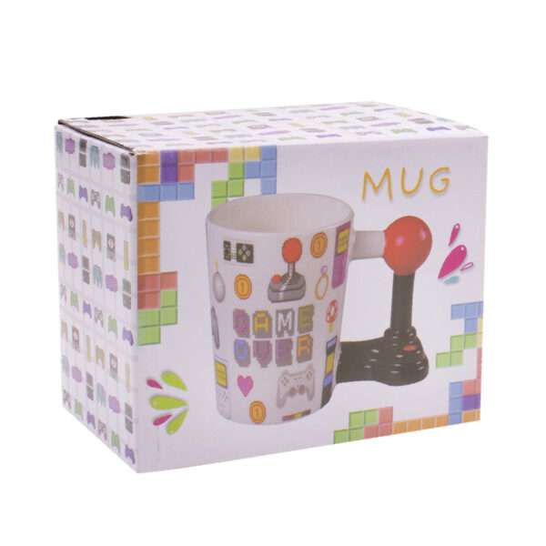 TAZA CERAMICA GAME OVER AGARRE PALANCA RETRO (JTHOG744) - Image 3