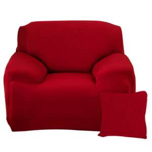 FUNDA ELASTICA P/SILLON 1 CUERPO ROJO (JTHOG758)