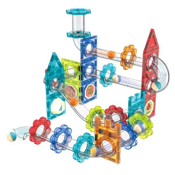 BLOQUES MAGNETICOS TUBERIAS 74 PIEZAS (JTJUG245)