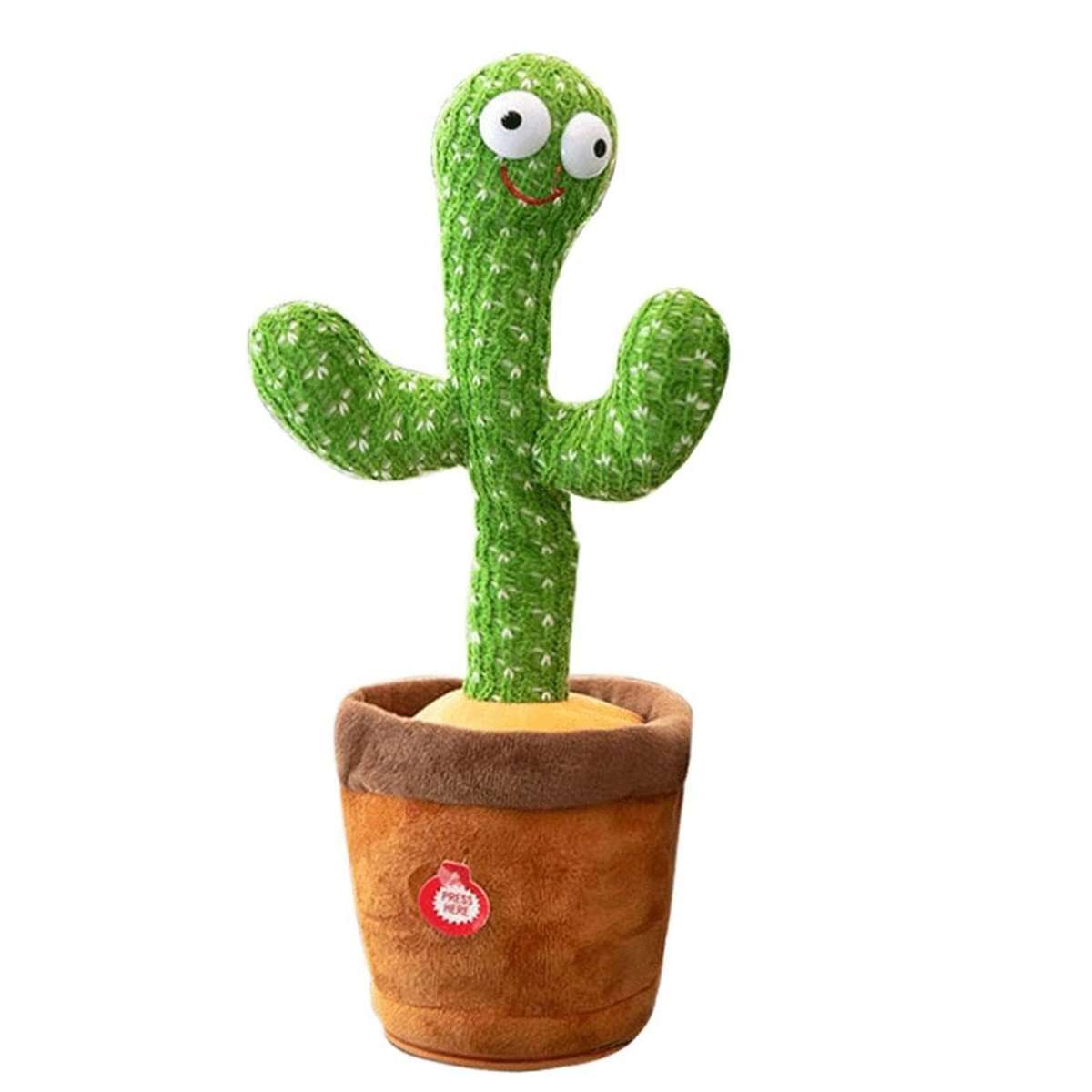 Peluche Cactus Danzante Che Balla A Batteria Musica Luci Movimento Per Bambini 1014753 Peluche Cactus Danzante Che Balla A Batteria Musica Luci Movimento Per Bambini 1014753