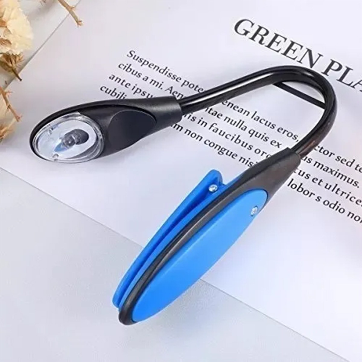 LAMPARA PORTATIL LED PARA LECTURA CON PINZA (JTLAMP152) - Image 2