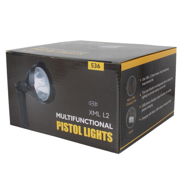 LINTERNA LED RECARGABLE USB CON TRIPODE (JTBAZ347) (JTLIN008) - Image 2