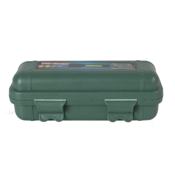 LINTERNA LED RECARGABLE ESTUCHE VERDE (JTHOG836) (JTLIN009) - Image 2