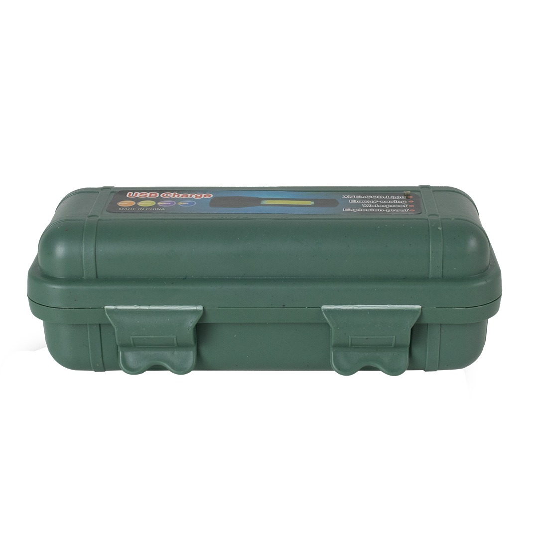 LINTERNA LED RECARGABLE ESTUCHE VERDE (JTHOG836) (JTLIN009) - Image 2