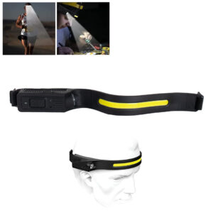 LINTERNA LED MINERO RECARGABLE 5808A 12CM (JTHOG838) (JTLIN012)