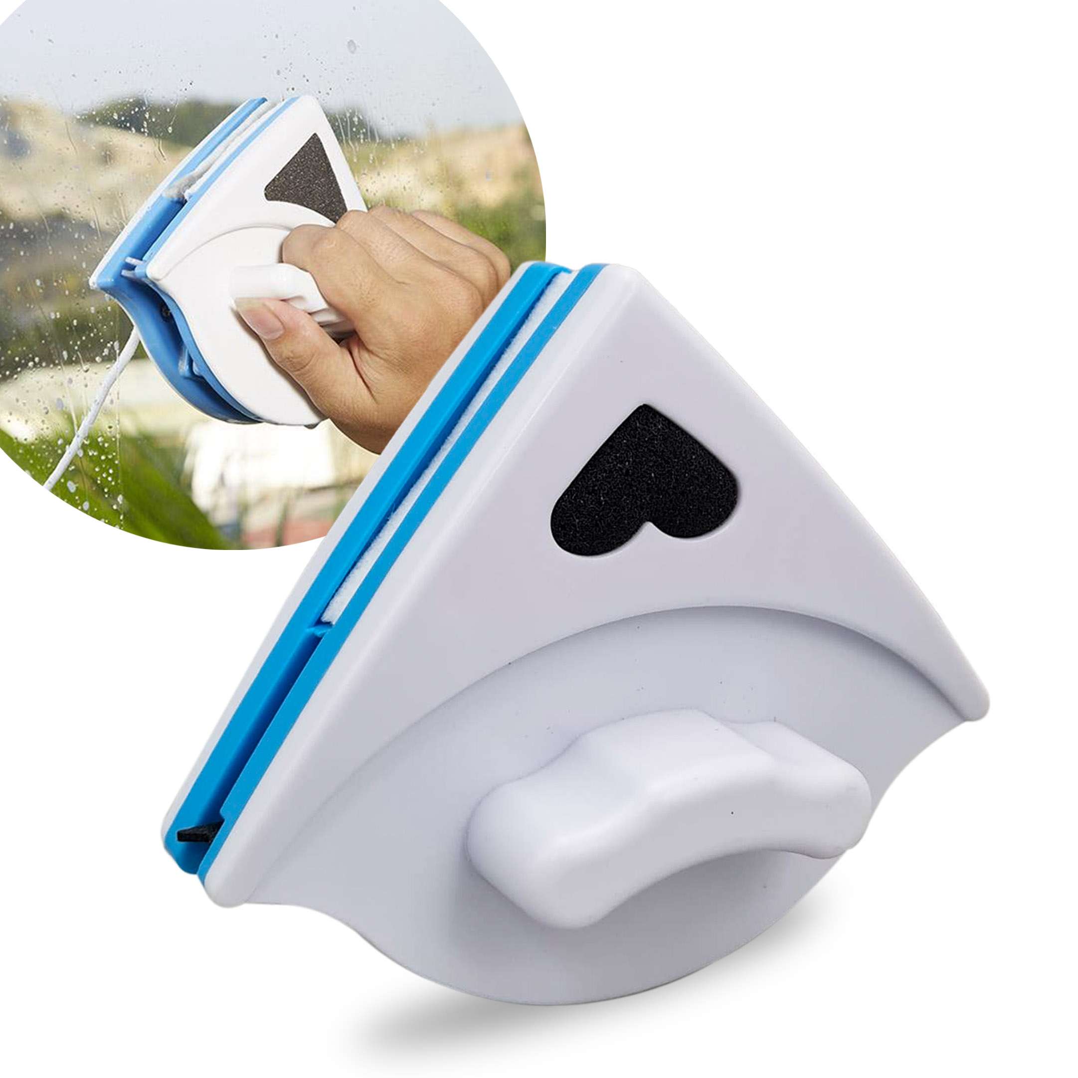 LIMPIA DE VIDRIO MAGNETICOS TRIANGULAR (JTSEEN259) (JTHOG903)