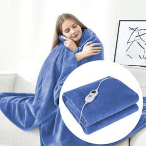 MANTA ELECTRICA 2 PLAZAS 180X130CM AZUL (JTHOG947AZUL)