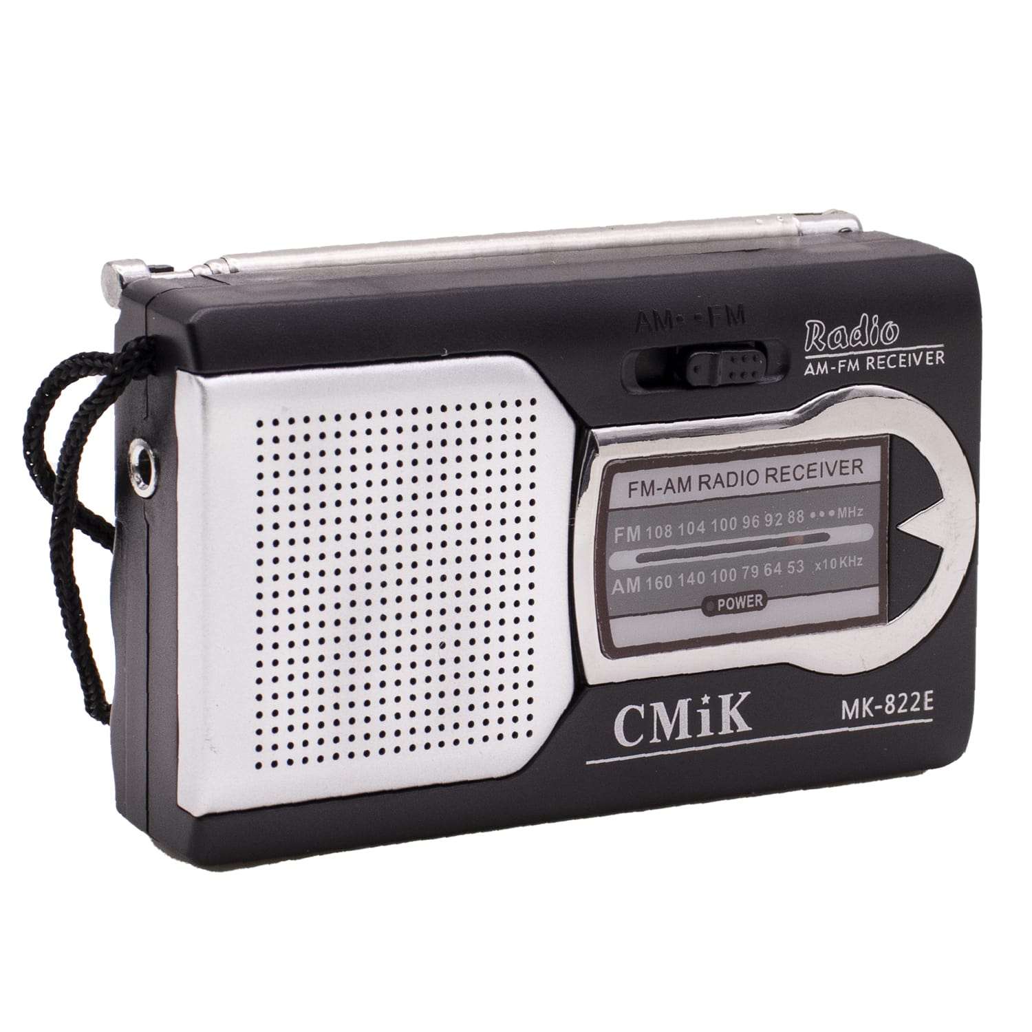 RADIO PORTATIL CMIK AM/FM A PILA MK-822 (JTPAR182)