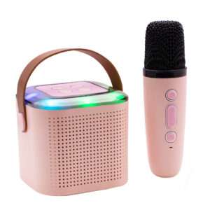 PARLANTE PORTAIL C/MICROFONO RGB COLORES (JTPAR991)