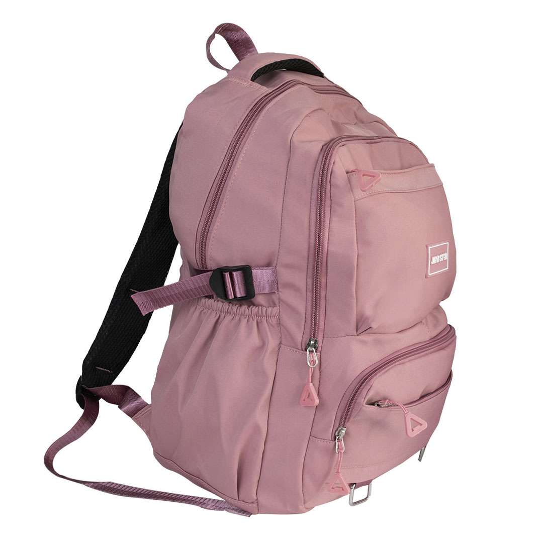 MOCHILA ESCOLAR P/LAPTOP ROSA VIEJO (JTBOL041) - Image 2