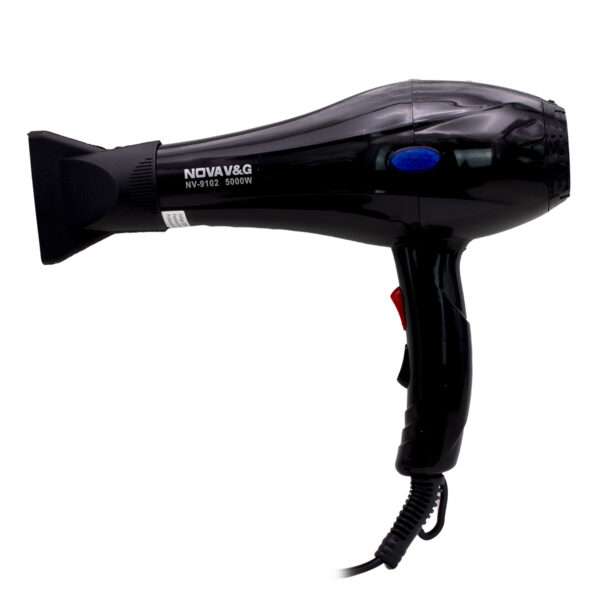 SECADOR DE PELO NOVA NV-9102 5000W 220V NEGRO (JTELEC352)