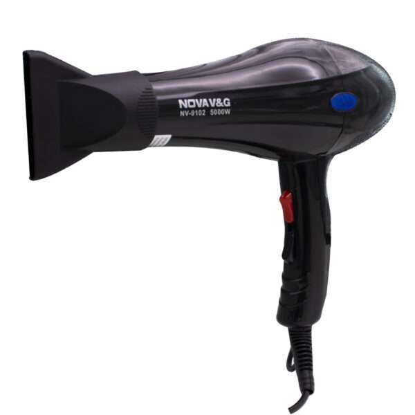 SECADOR DE PELO NOVA NV-9102 5000W 220V NEGRO (JTELEC352) - Image 2