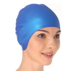 GORRA DE NATACION UNISEX AZUL (JTFITN090AZU)