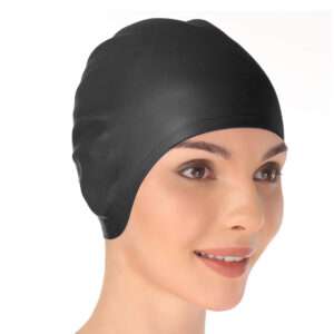 GORRA DE NATACION UNISEX NEGRO (JTFITN090NEG)